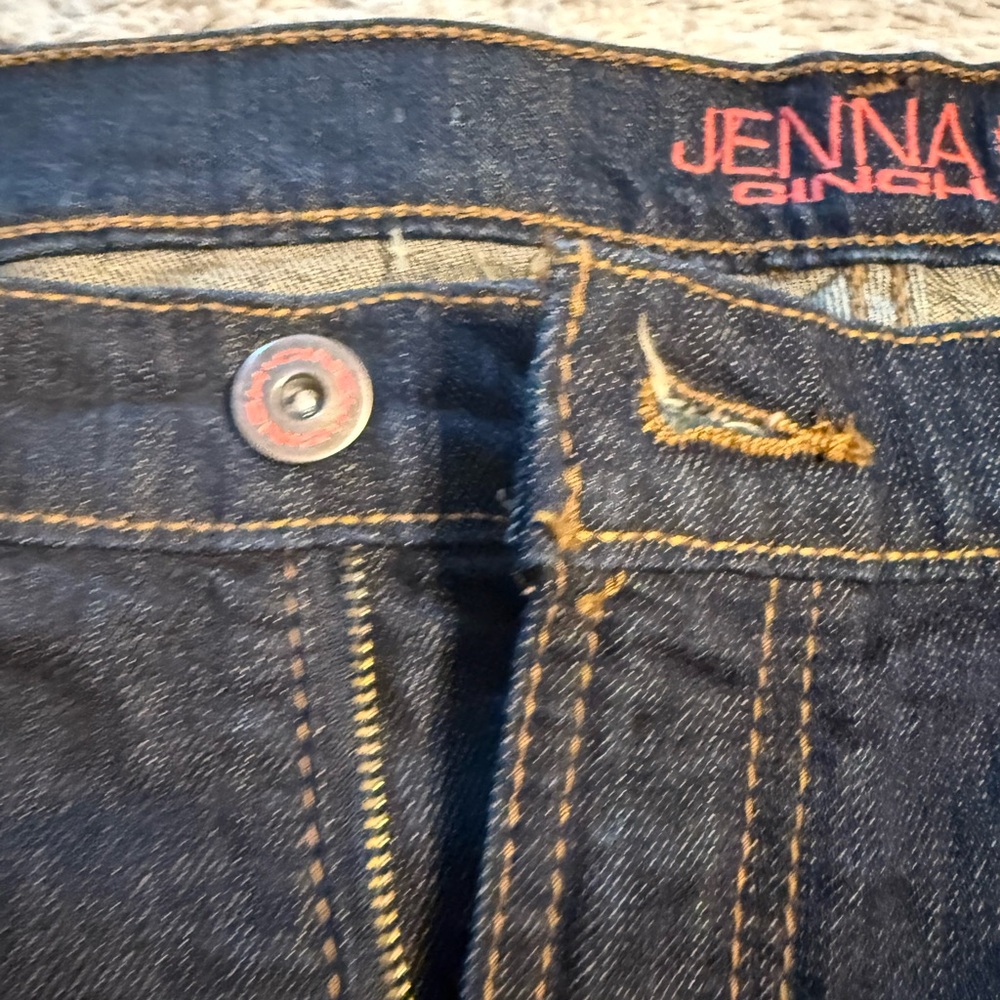 Cinch Women's Jenna Relaxed Jeans - Dark Indigo - Picture 3 of 5